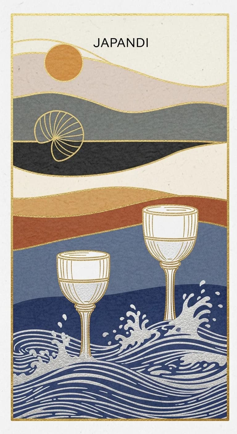 Nine Cups tarot card - Kane Williamson's destiny card