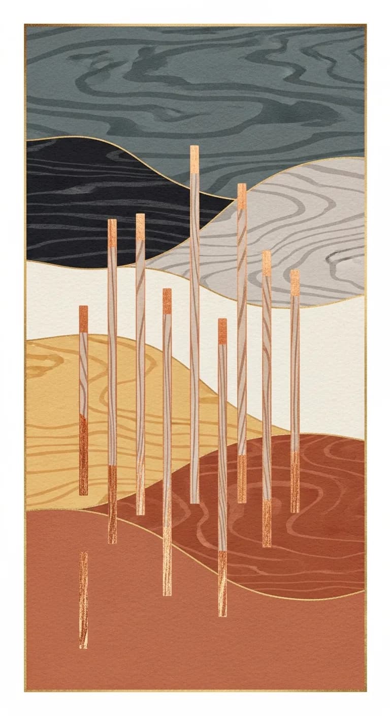 Nine Wands tarot card - Kevin Durant's destiny card