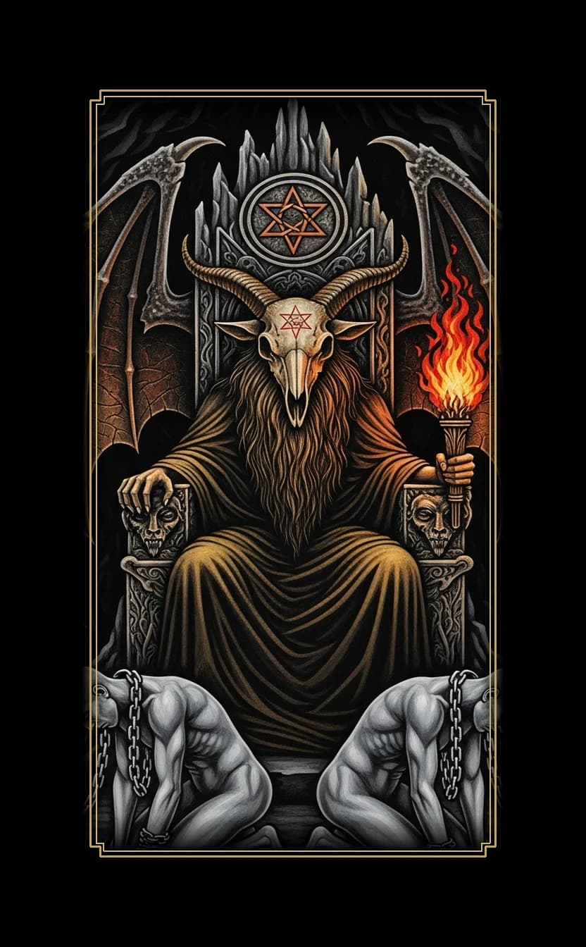 Devil tarot card - Stephen King's journey card