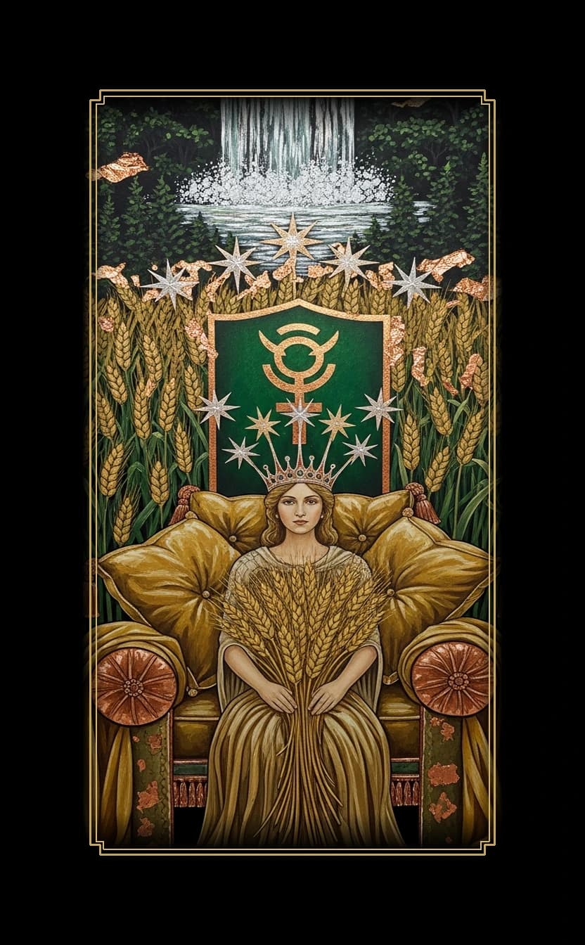 Empress tarot card - Oprah Winfrey's foundation card