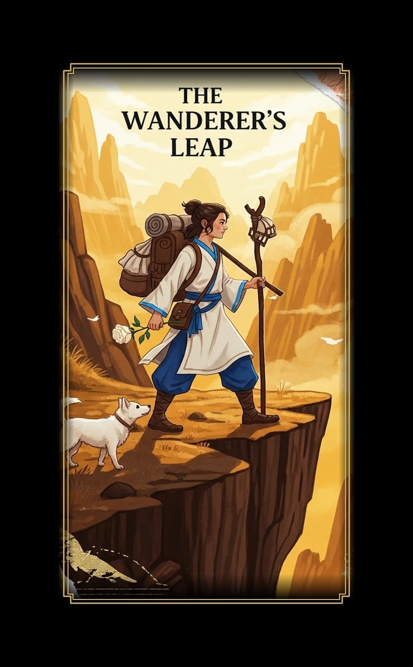 Fool tarot card - Addison Rae's foundation card