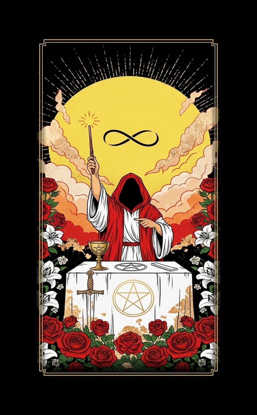 Magician tarot card - Zendaya's foundation card